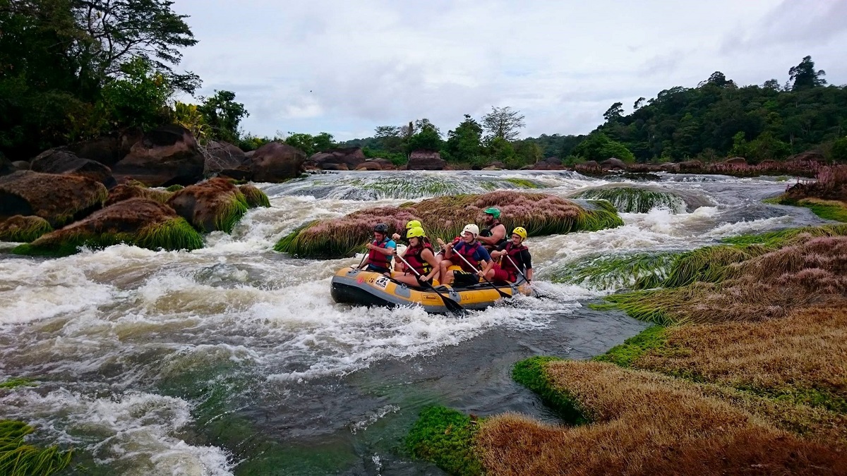 Rafting en Guyane